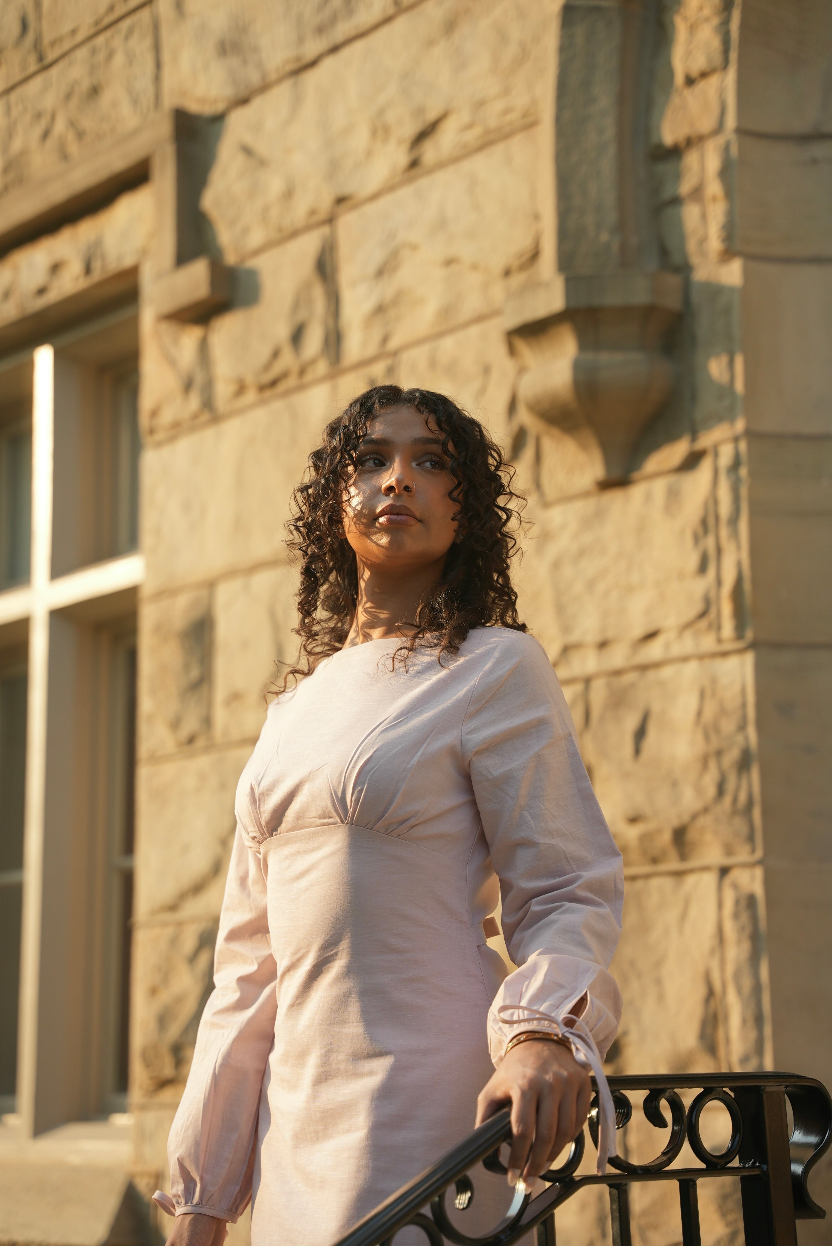 Ava - Blush Linen