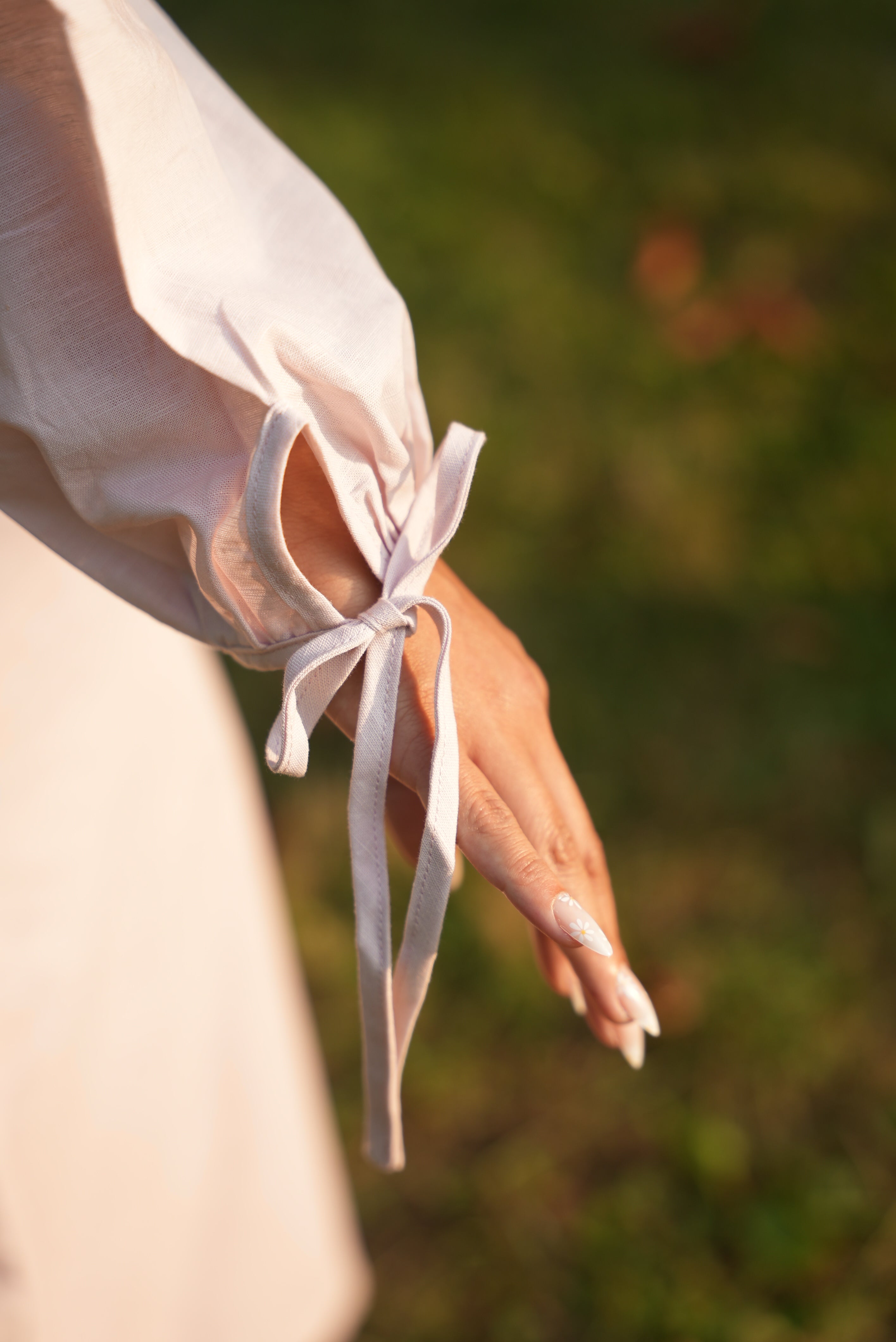Ava - Blush Linen