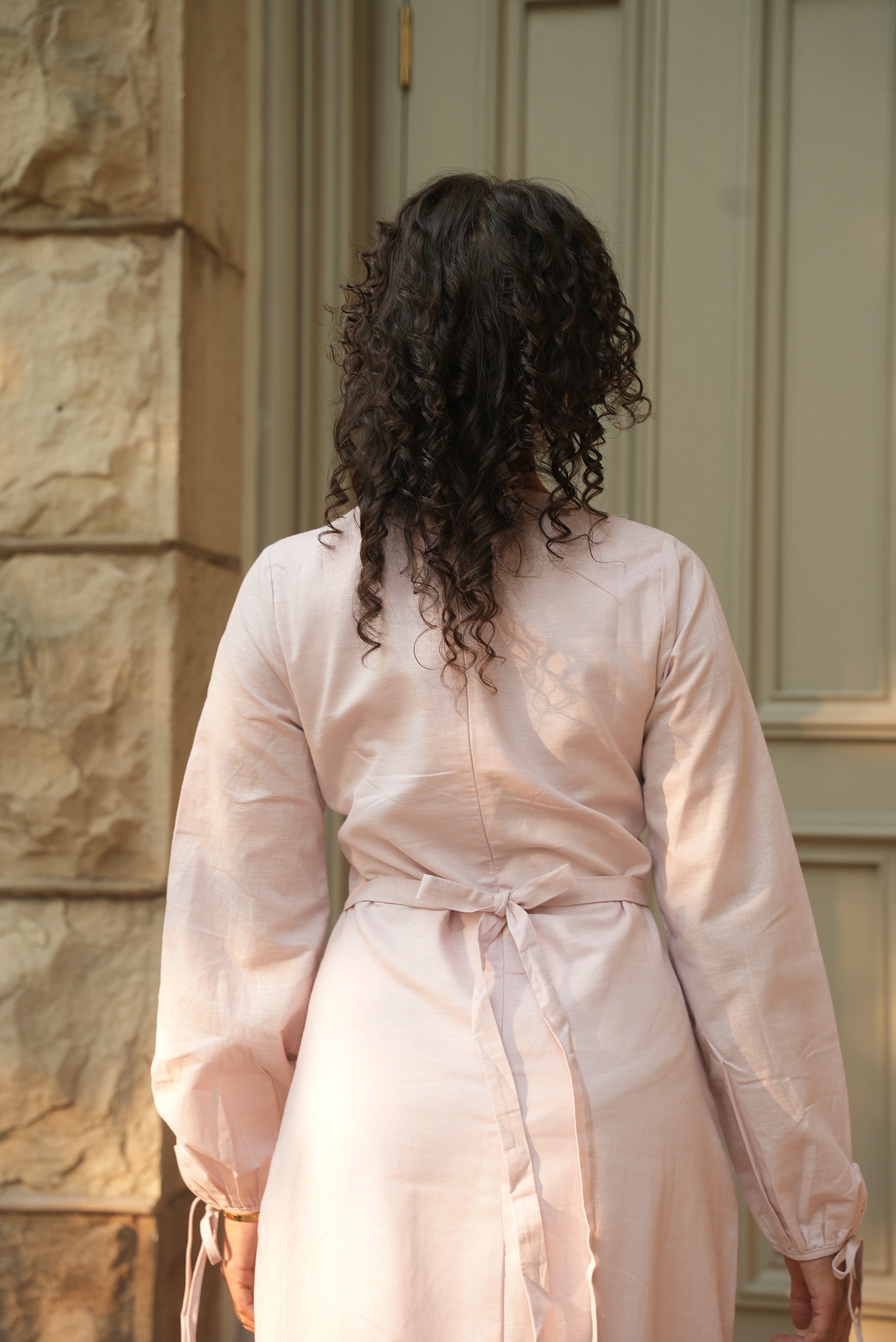 Ava - Blush Linen