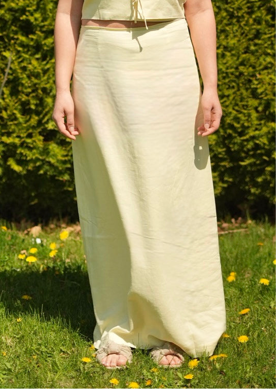 Yaz Linen Skirt